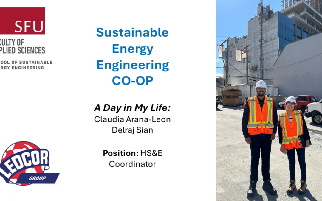 What is Sustainable Energy Engineering Co-op like at SFU? Ledcor Group